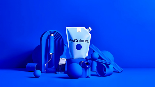 Our bestselling Electric Blue paint colour and how to style it in your home