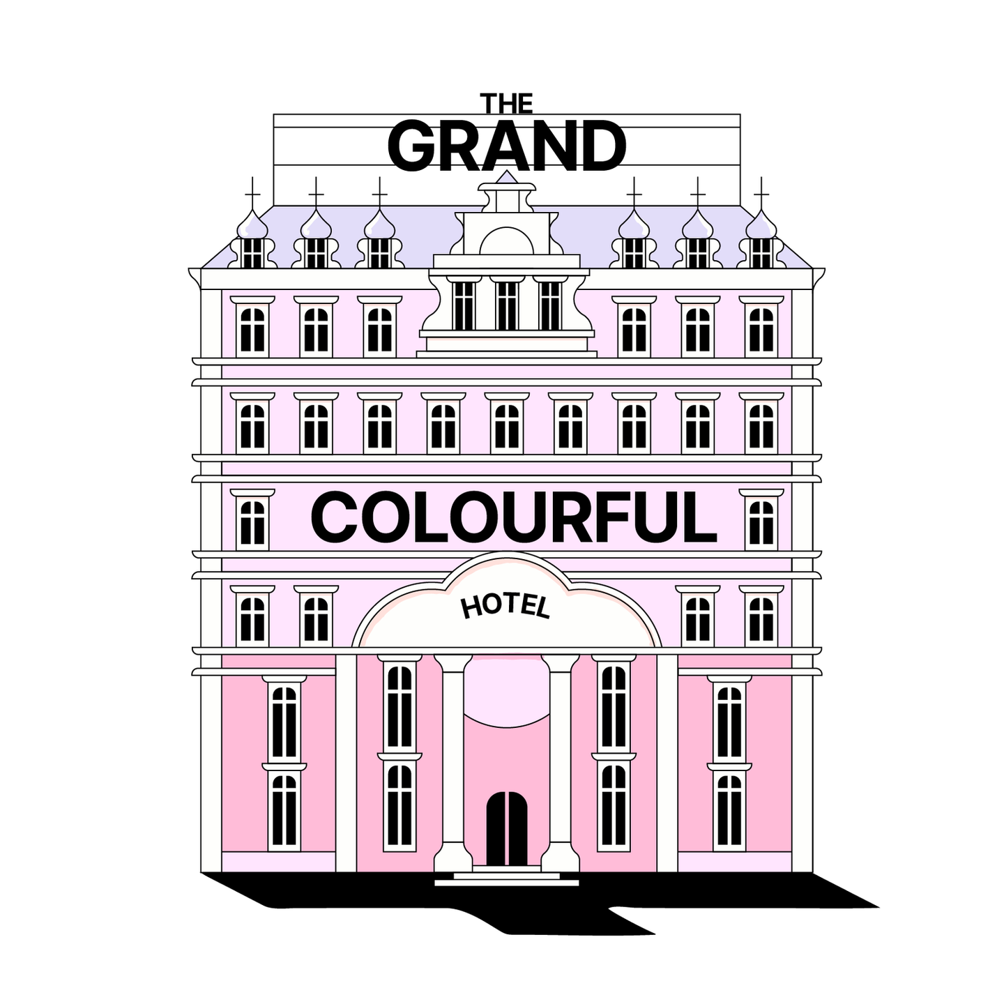 Art Nouveau paint collection