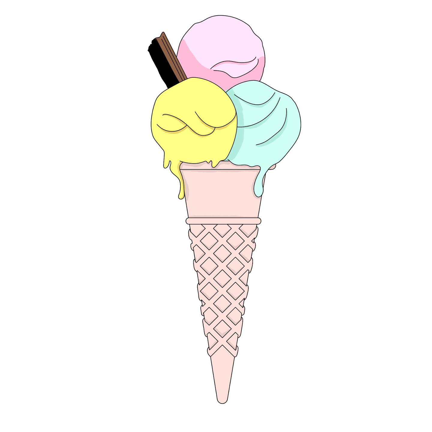 Ice Cream paint collection
