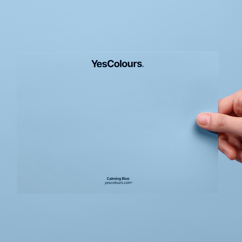 Calming Blue paint swatch
