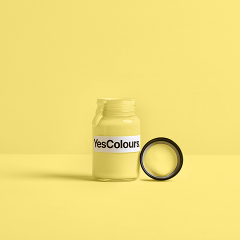 Calming Yellow paint sample (matt, 60ml)