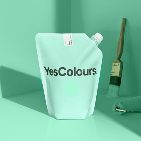 Electric Mint Green Eggshell