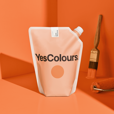 Electric Orange Eggshell