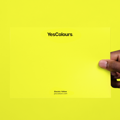 Electric Yellow paint swatch