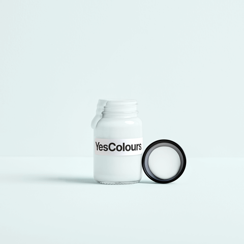 Fresh Cool White paint sample (matt, 60ml)