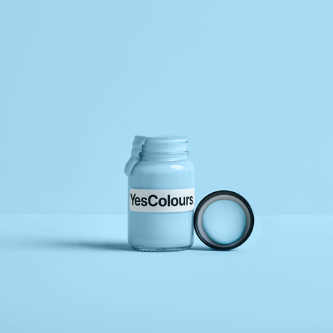 Friendly Blue paint sample (matt, 60ml)