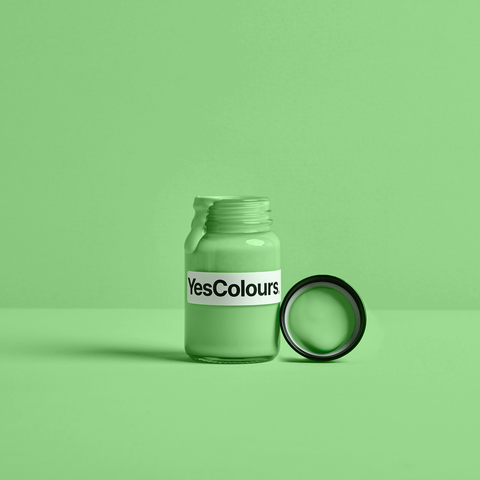 Friendly Green paint sample (matt, 60ml)