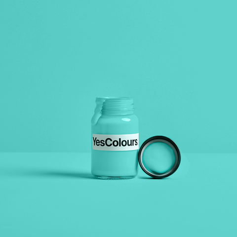 Joyful Aqua paint sample (matt, 60ml)