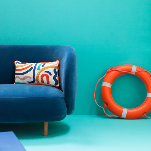 Joyful Aqua paint swatch