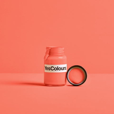 Joyful Orange paint sample (matt, 60ml)