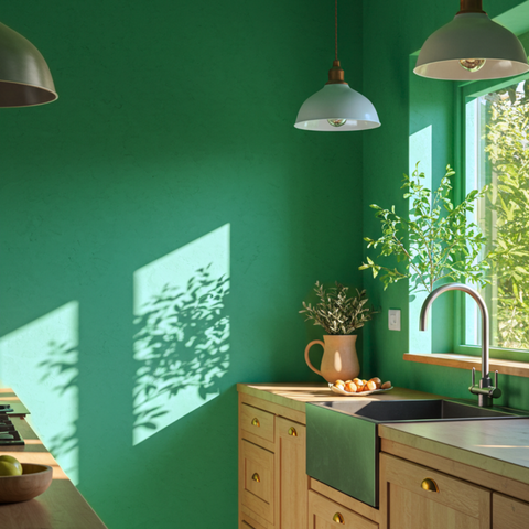 Joyful Green paint swatch