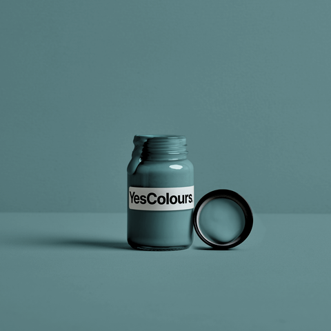 Secluded Teal paint sample (matt, 60ml)