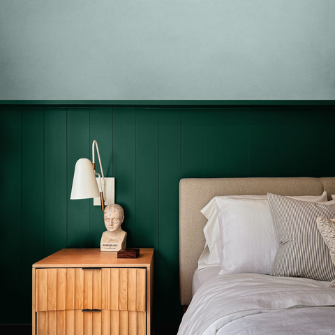 Serene Green paint swatch