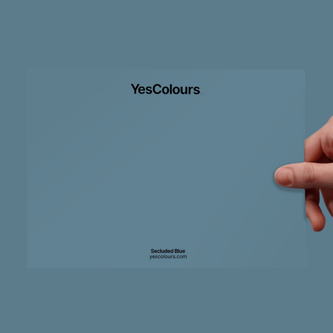 Secluded Blue paint swatch
