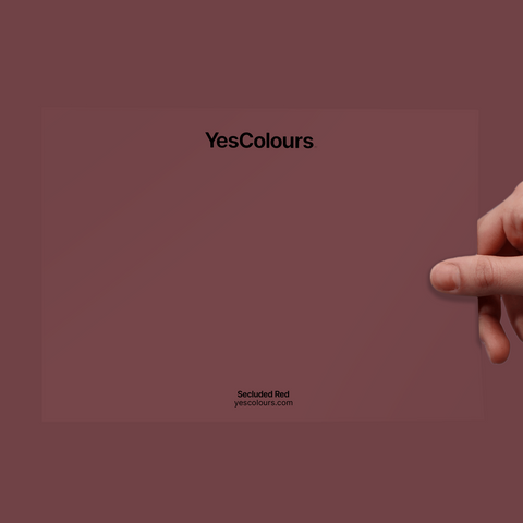 Secluded Red paint swatch