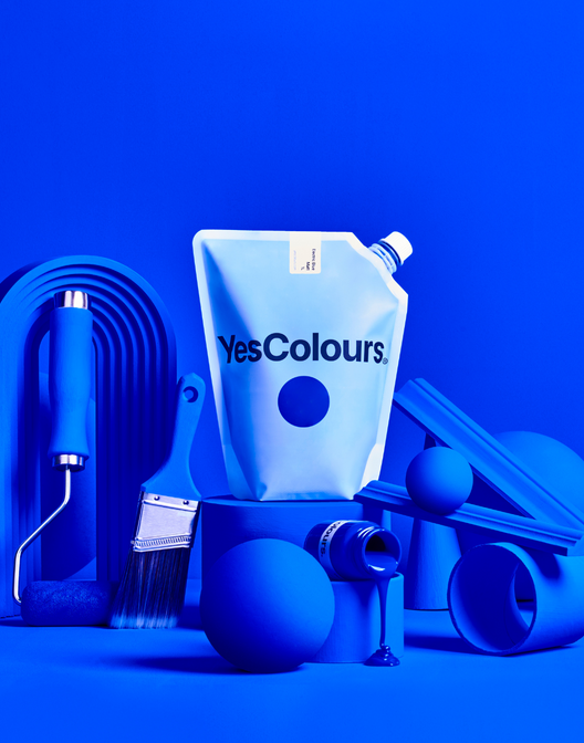YesColours Electric Blue wall paint
