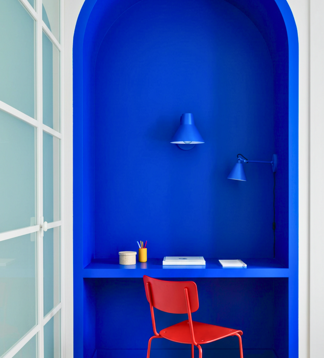 Blue