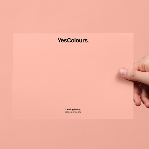 Calming Peach paint swatch