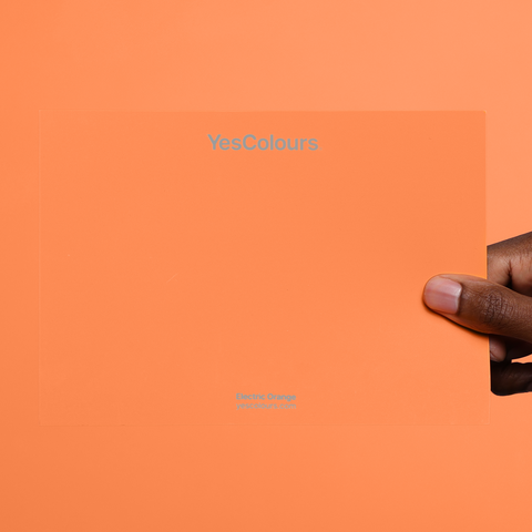 Electric Orange paint swatch