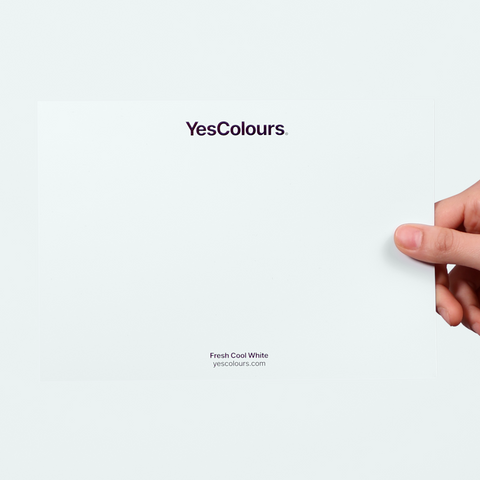 Fresh Cool White paint swatch