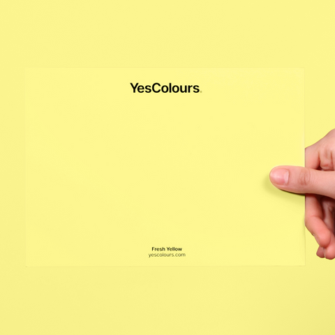 Fresh Yellow paint swatch