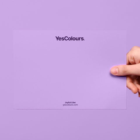 Joyful Lilac paint swatch