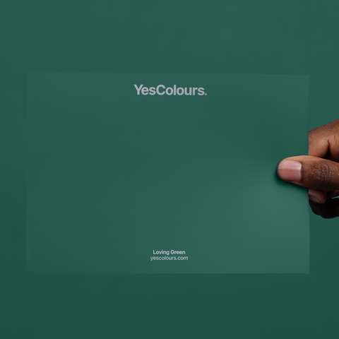 Loving Green paint swatch