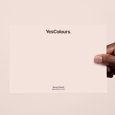 Serene Peach Paint Swatch